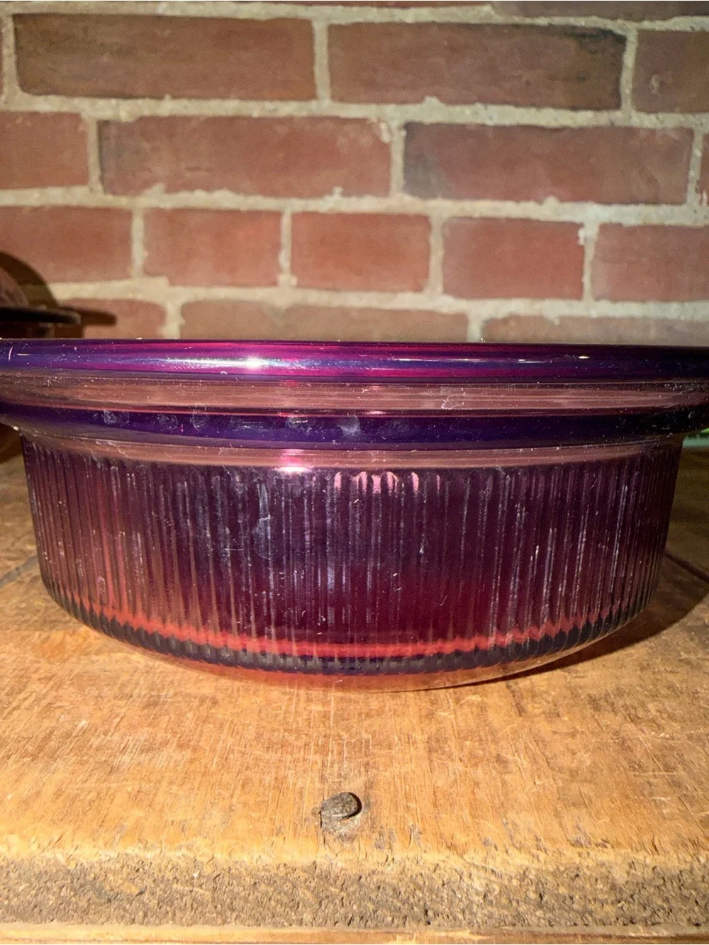 Pyrex classic amber
